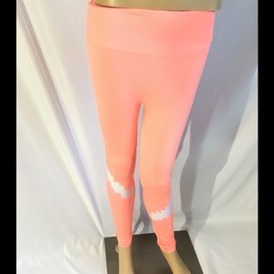 Pink Victoria’s Secret High Waist Yoga Leggings NWT